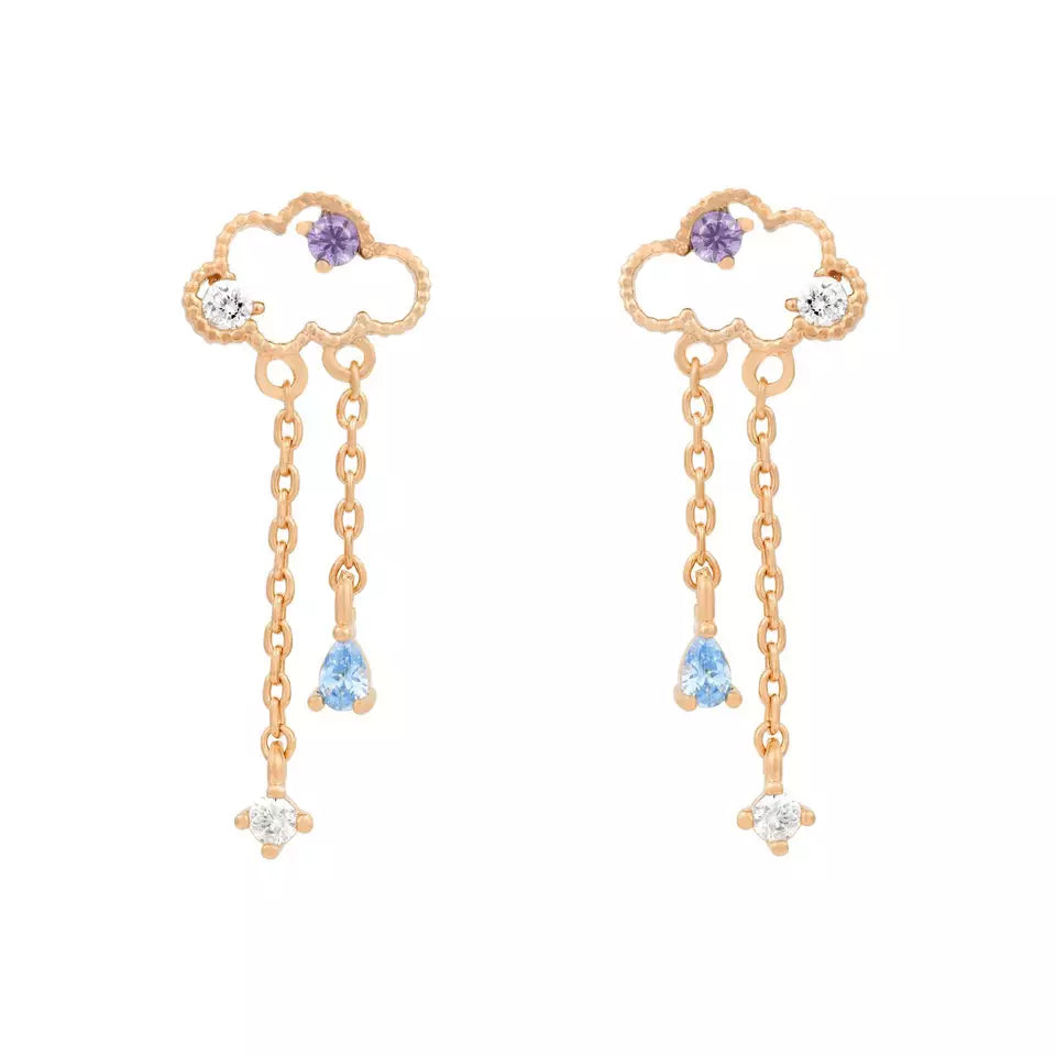 Raincloud Stud Earrings
