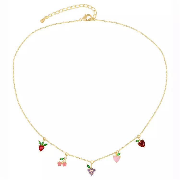 Dangling Fruits Necklace