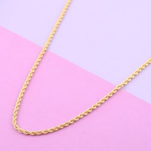 Tiny Rope Chain Necklace